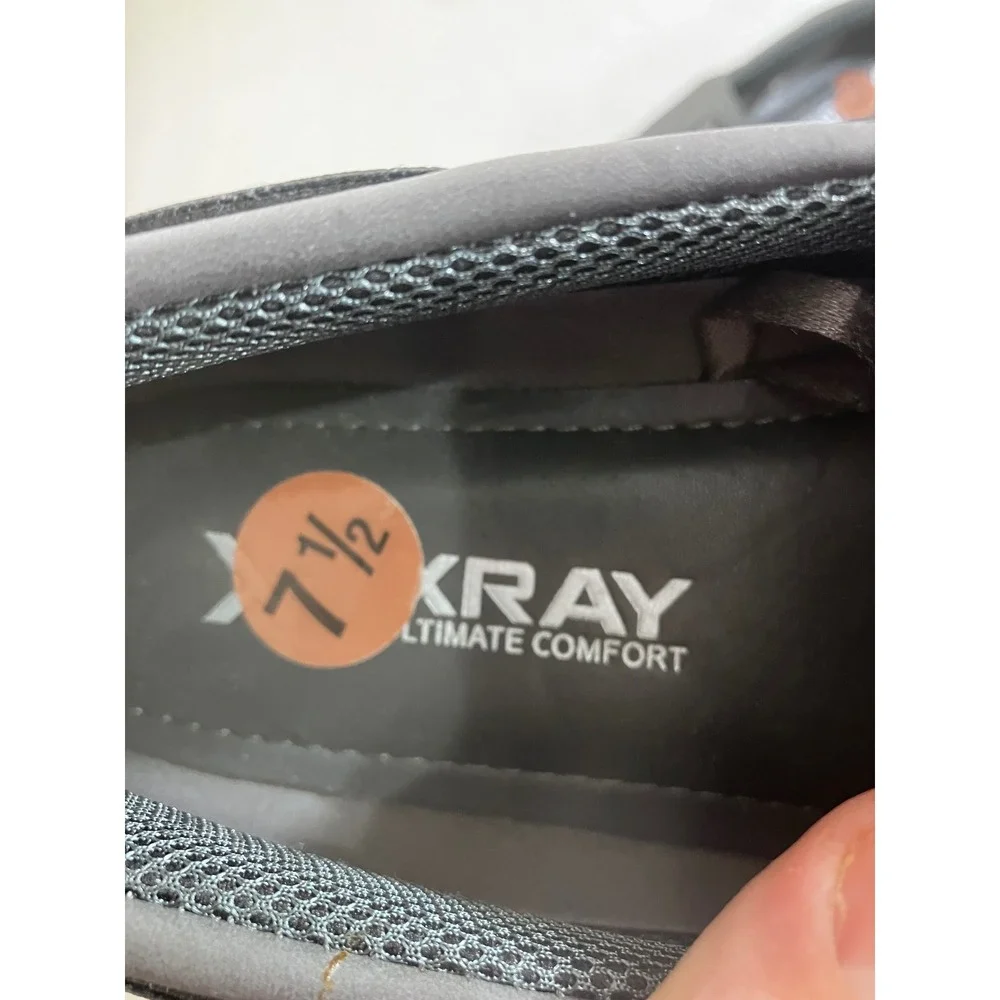 XRAY Men Gray Brown XRW2548 Ultimate Comfort Slip On‎ Loafer Boat Shoes 7.5
